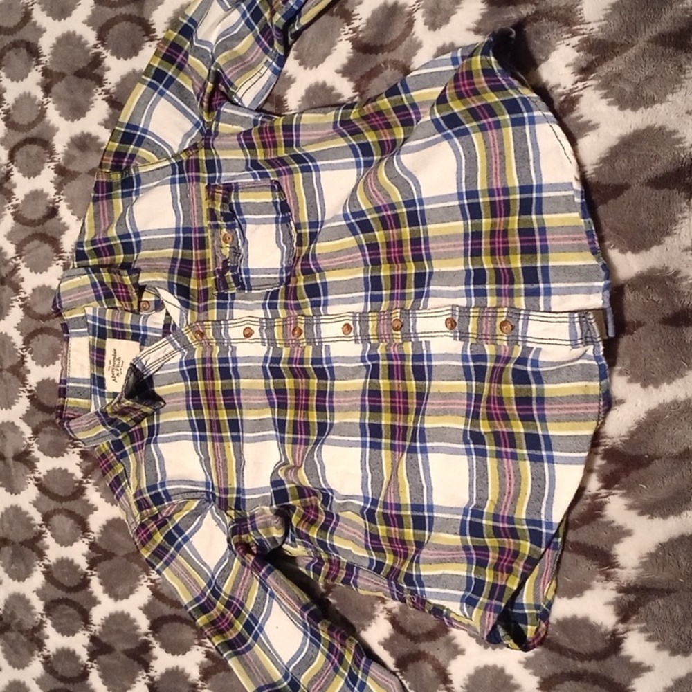 Abercrombie and Fitch women's flannel